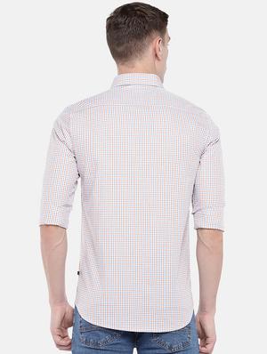 white checkered casual shirt - 16672112 - Standard Image - 3