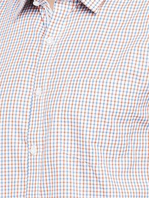 white checkered casual shirt - 16672112 - Standard Image - 5