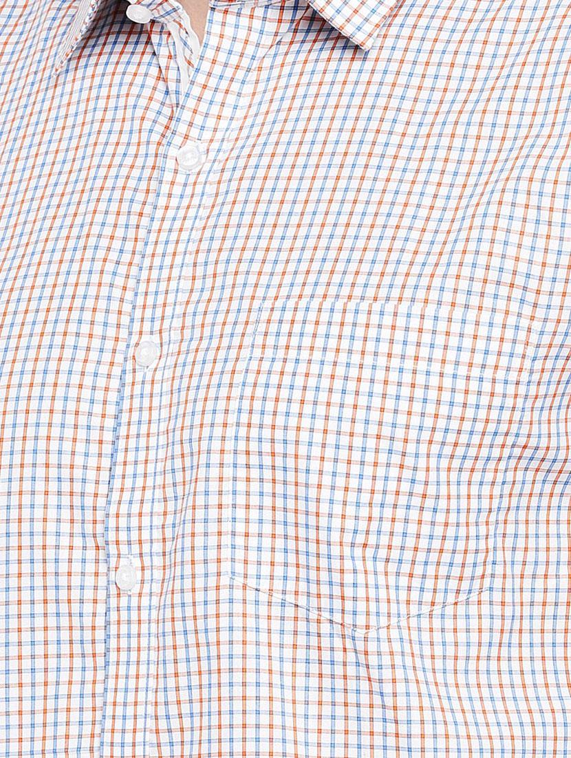 white checkered casual shirt - 16672112 - Zoom Image - 5
