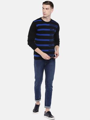blue striped pullover - 16672159 - Standard Image - 4