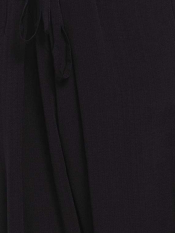 drawstring tie knot wide leg trouser - 16672333 - Zoom Image - 5