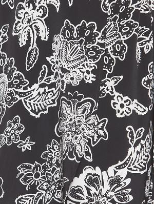 high rise floral wrap skirt - 16672337 - Standard Image - 4