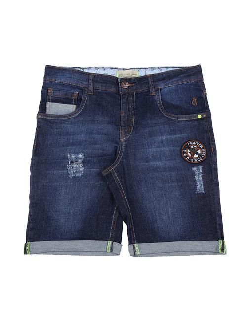 dark blue cotton blend three fourth - 16672481 - Very Small Image - 1