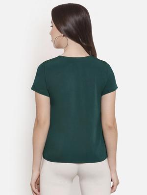 x line neck straight top - 16672505 - Standard Image - 2