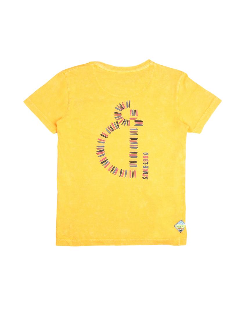 yellow cotton tshirt - 16672566 - Zoom Image - 1