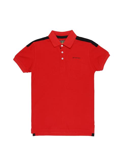 red cotton tshirt - 16672592 - Standard Image - 1