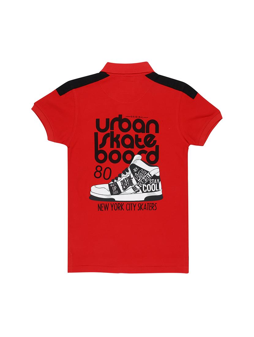 red cotton tshirt - 16672592 - Zoom Image - 2