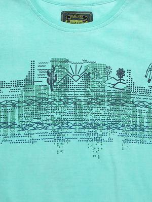 green cotton tshirt - 16672596 - Standard Image - 3