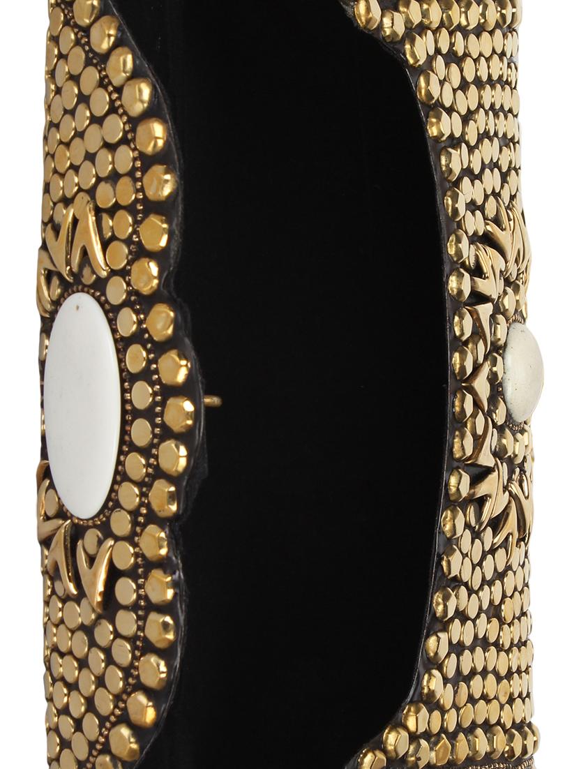 gold metal box clutch - 16672787 - Zoom Image - 3