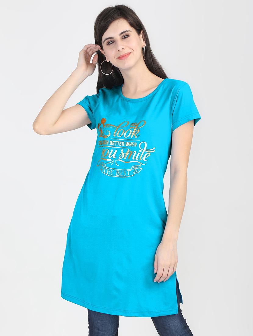 round neck graphic tee - 16672806 - Zoom Image - 1