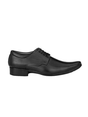 black leather lace-up derbys - 16672895 - Standard Image - 2