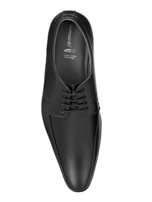black leather lace-up derbys - 16672895 - Standard Image - 4
