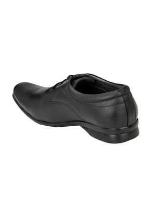 black leather lace-up derbys - 16672900 - Standard Image - 3