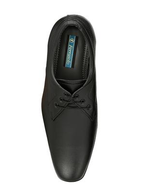 black leather lace-up derbys - 16672900 - Standard Image - 4