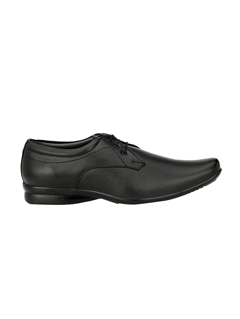 black leather lace-up derbys - 16672900 - Zoom Image - 2