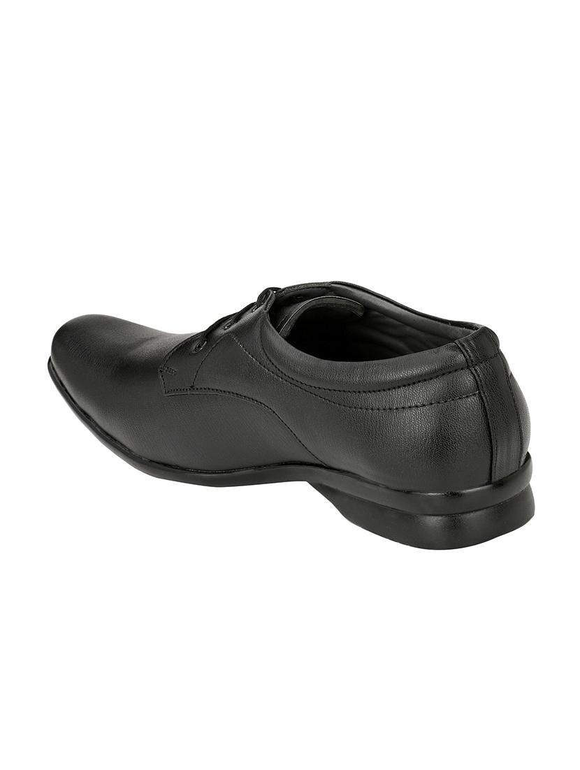 black leather lace-up derbys - 16672900 - Zoom Image - 3