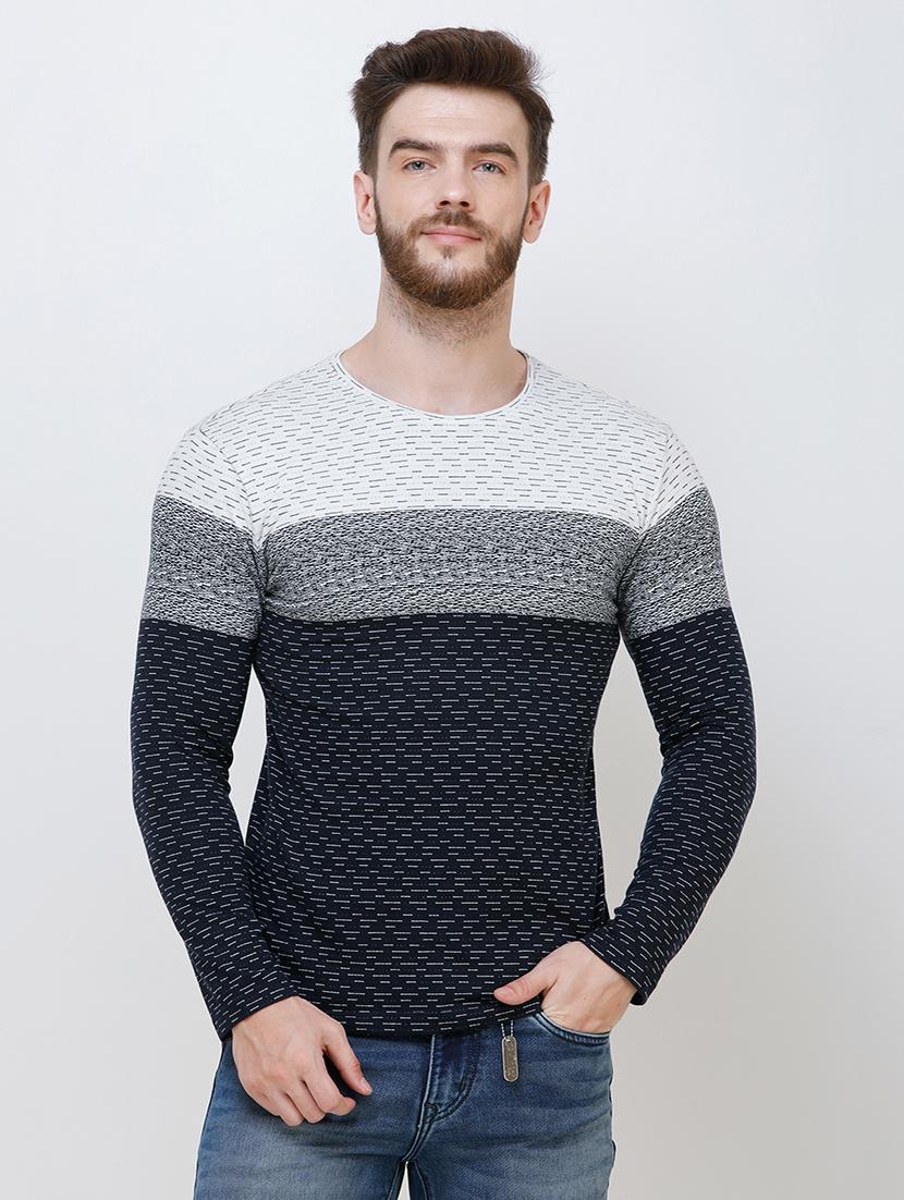 grey all over print t-shirt - 16672973 - Zoom Image - 1