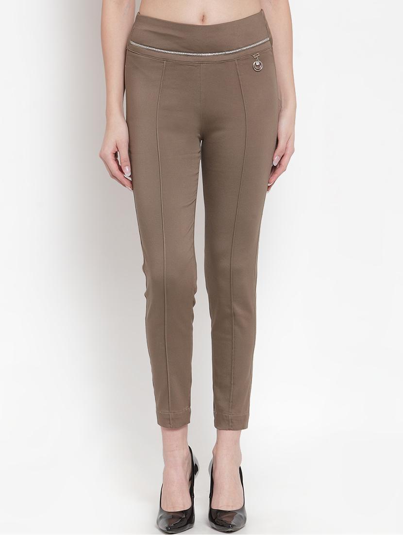 high rise solid jeggings - 16673382 - Zoom Image - 1