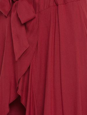 tie front ruffled palazzo - 16673564 - Standard Image - 5