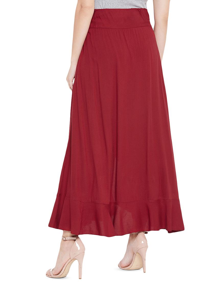 tie front ruffled palazzo - 16673564 - Zoom Image - 3