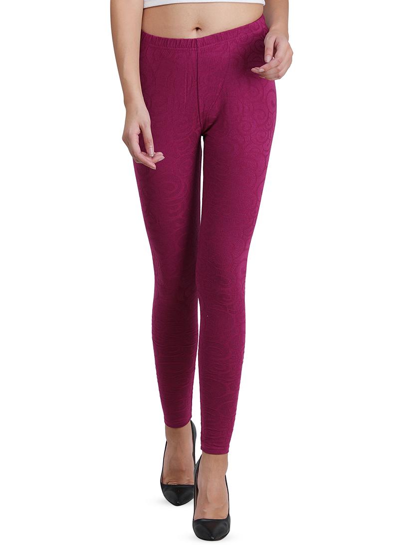 high rise printed leggings - 16673729 - Zoom Image - 1
