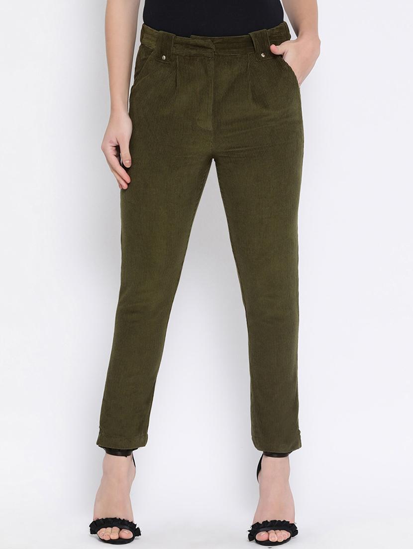 high rise corduroy trouser - 16673748 - Zoom Image - 1