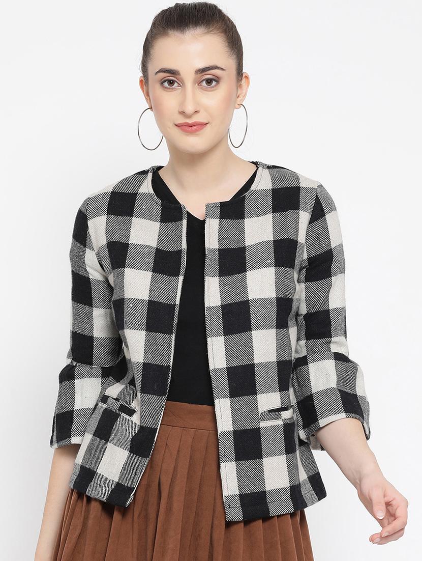 bell sleeved pocket detail blazer - 16673766 - Zoom Image - 1