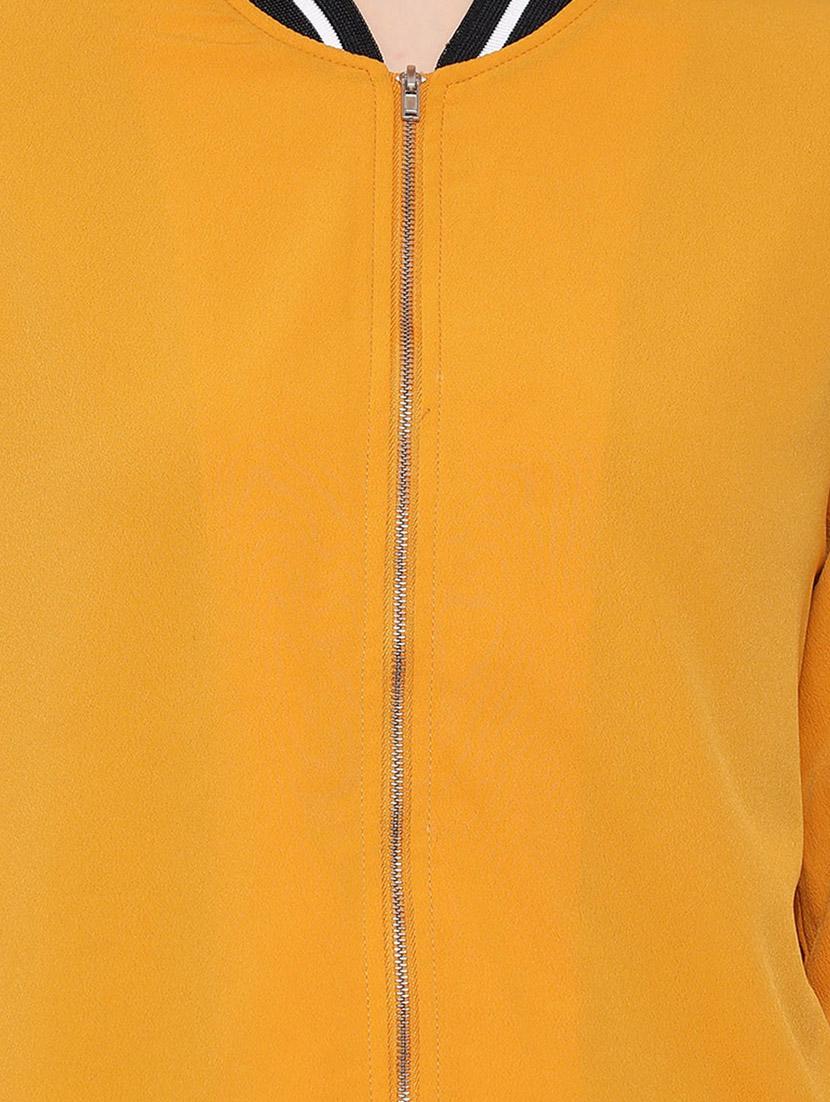 long sleeved contrast tape jacket - 16673785 - Zoom Image - 5