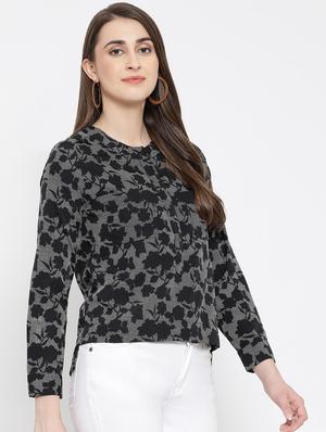 concealed placket floral shirt - 16673798 - Standard Image - 2