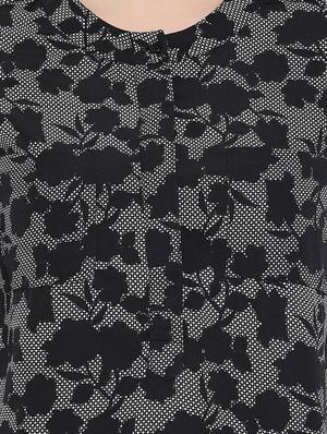concealed placket floral shirt - 16673798 - Standard Image - 5