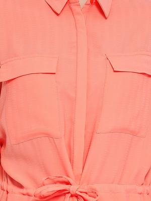 tie knot pocket detail shirt - 16673832 - Standard Image - 5