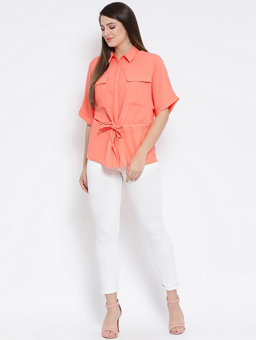 tie knot pocket detail shirt - 16673832 - Zoom Image - 4