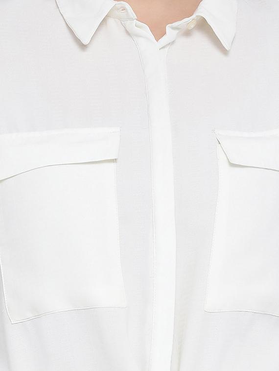 tie knot pocket detail shirt - 16673833 - Zoom Image - 5