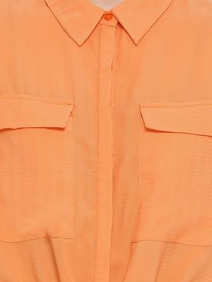 tie knot pocket detail shirt - 16673834 - Standard Image - 5