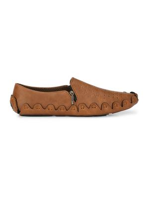tan leatherette slipons - 16674163 - Standard Image - 2