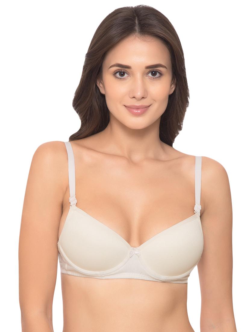 bow patch detachable strap t-shirt bra - 16674164 - Zoom Image - 1