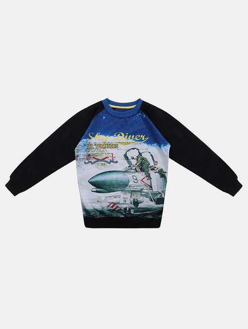 black fleece sweatshirt - 16674229 - Standard Image - 1