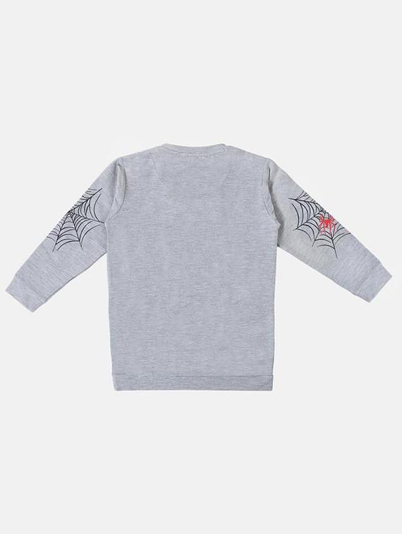 grey fleece sweatshirt - 16674258 - Zoom Image - 2