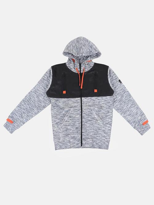 grey fleece sweatshirt - 16674268 - Standard Image - 1