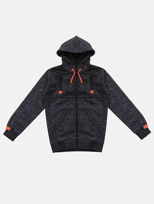 black fleece sweatshirt - 16674270 - Standard Image - 1