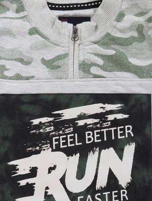 grey fleece sweatshirt - 16674278 - Standard Image - 3