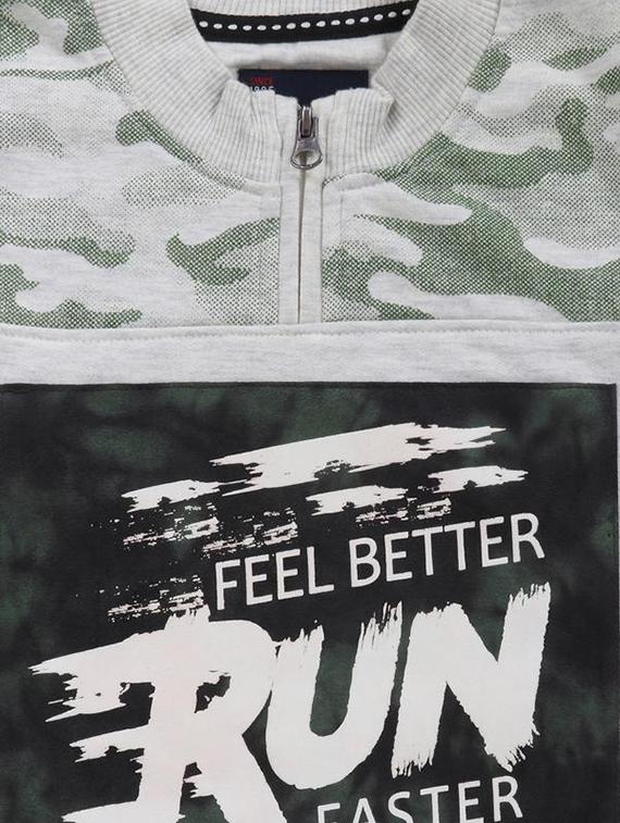 grey fleece sweatshirt - 16674278 - Zoom Image - 3