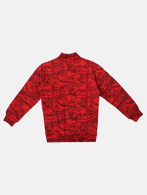 red fleece sweatshirt - 16674279 - Standard Image - 2