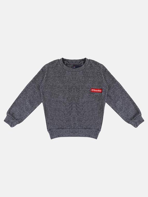 grey fleece sweatshirt - 16674289 - Zoom Image - 1