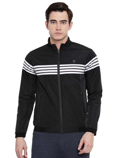 black striped casual jacket - 16674518 - Very Small Image - 1