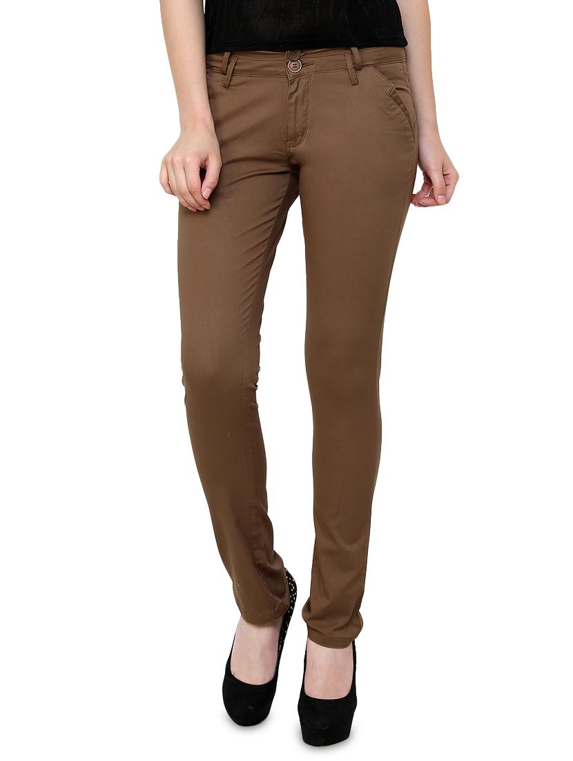 high rise solid trouser - 16674684 - Zoom Image - 1