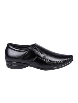 black leather slip ons - 16674808 - Standard Image - 2