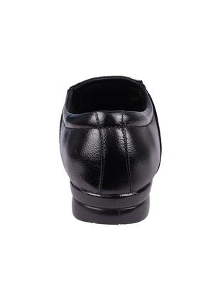 black leather slip ons - 16674808 - Standard Image - 3