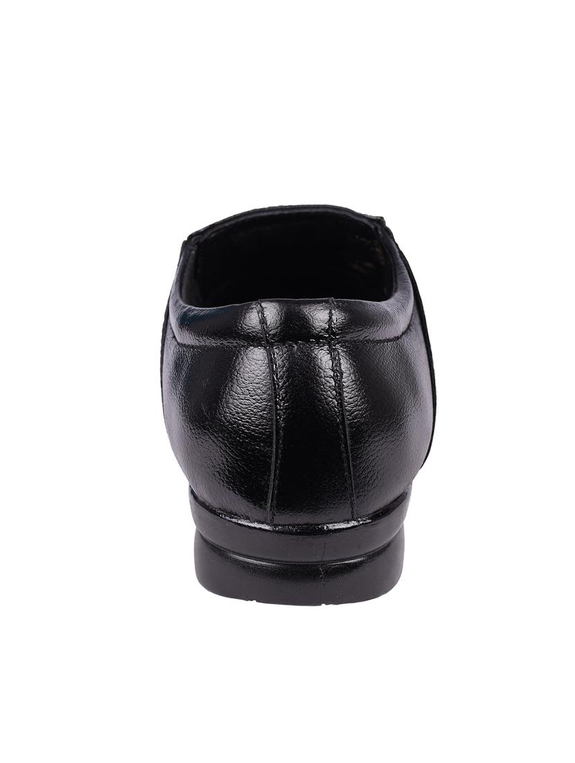 black leather slip ons - 16674808 - Zoom Image - 3