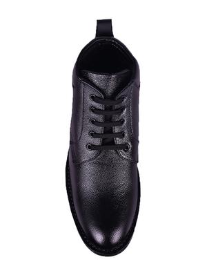 brown leatherette low ankle boots - 16674811 - Standard Image - 4